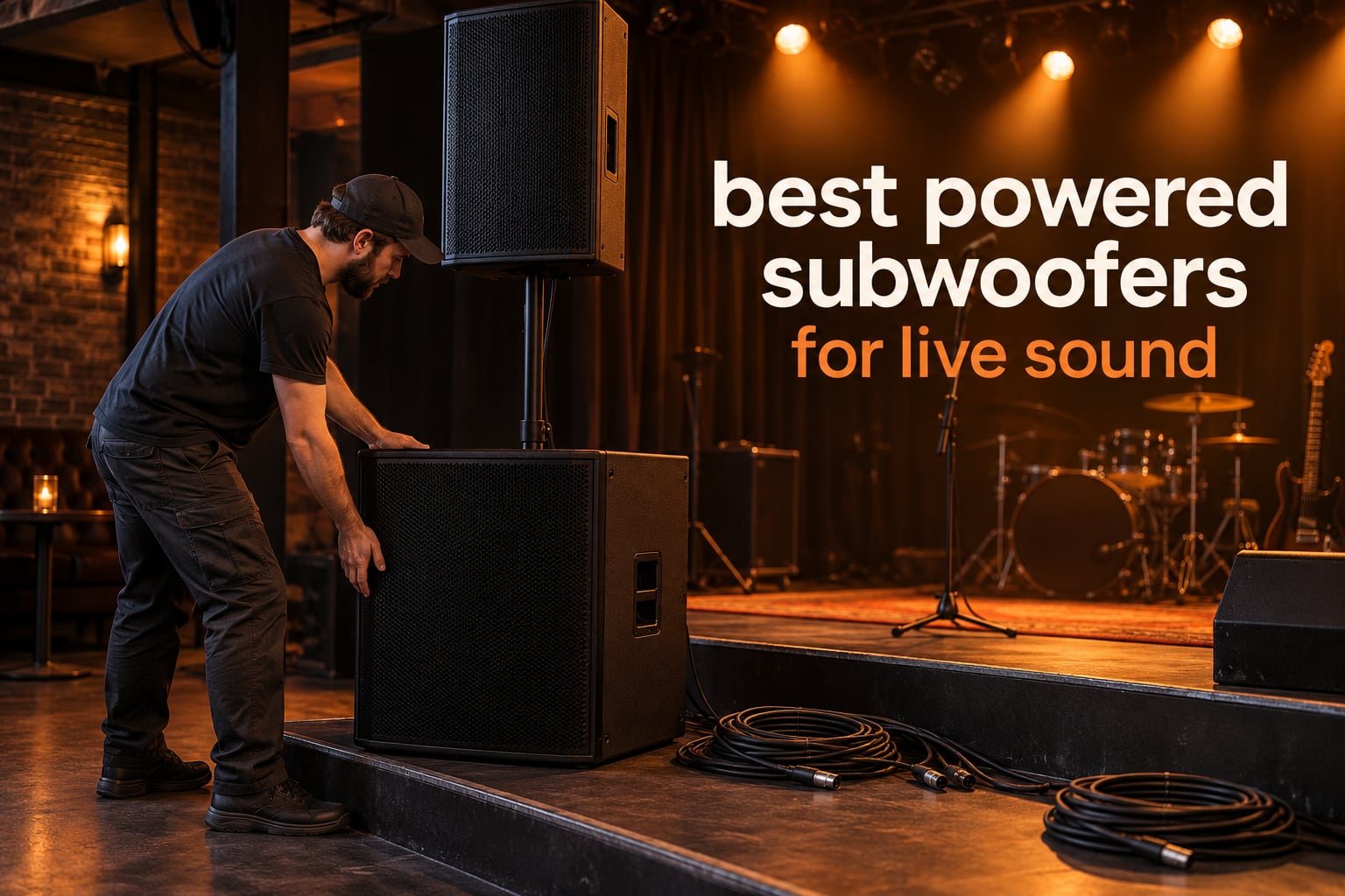 best powered subwoofers for live sound