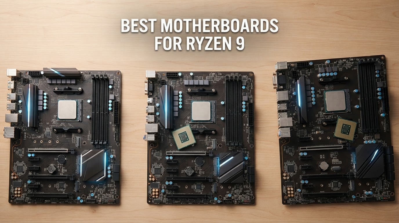 best motherboards for ryzen 9