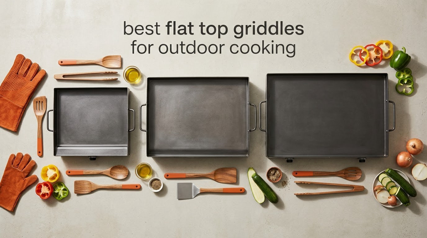 best flat top griddles for outdoor cooking