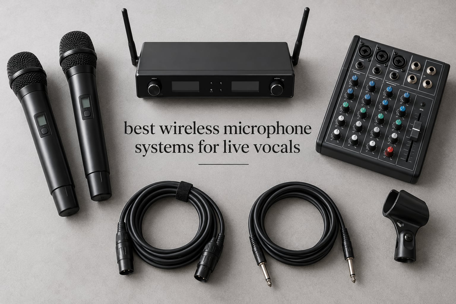 best wireless microphone systems for live vocals