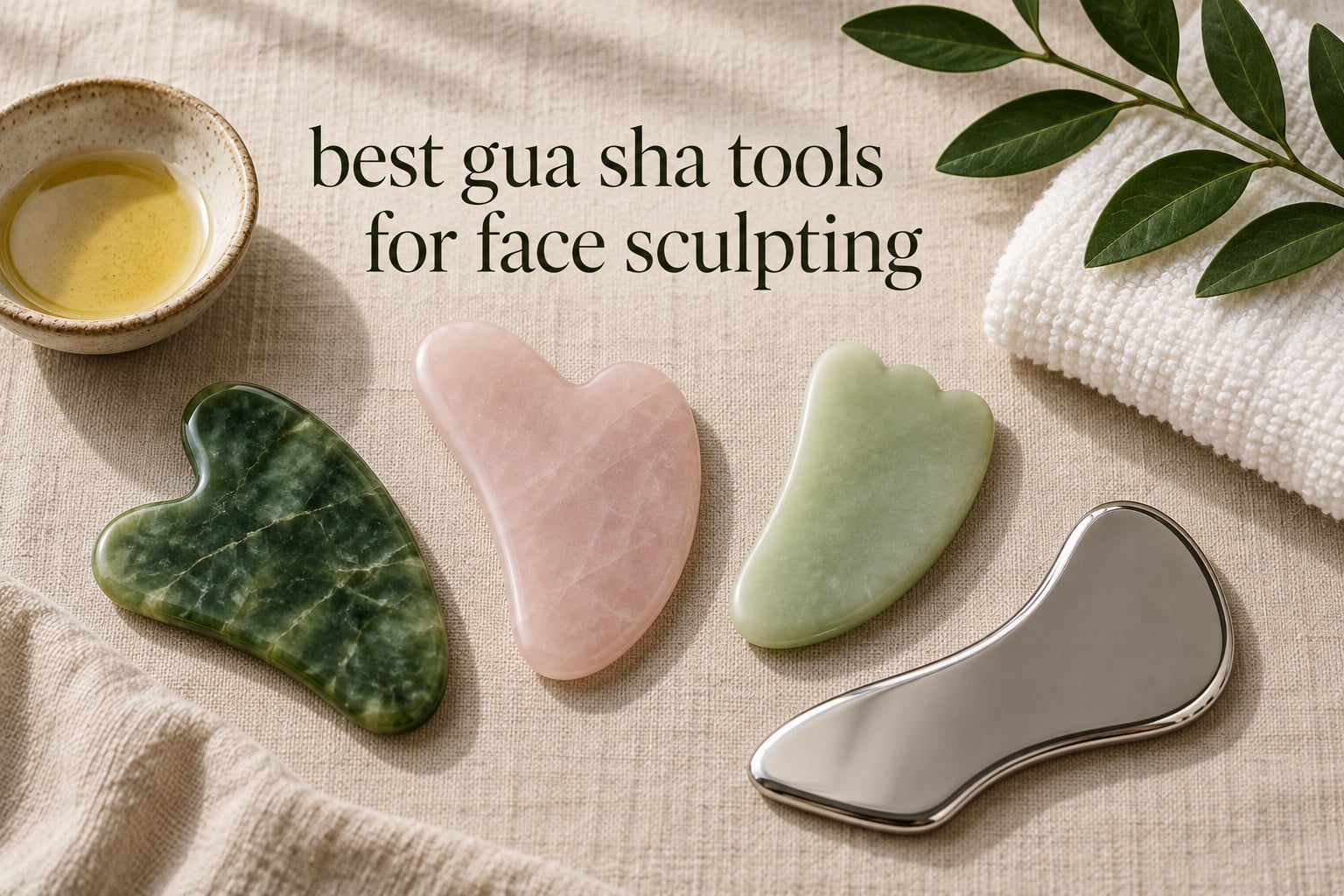 best gua sha tools for face sculpting