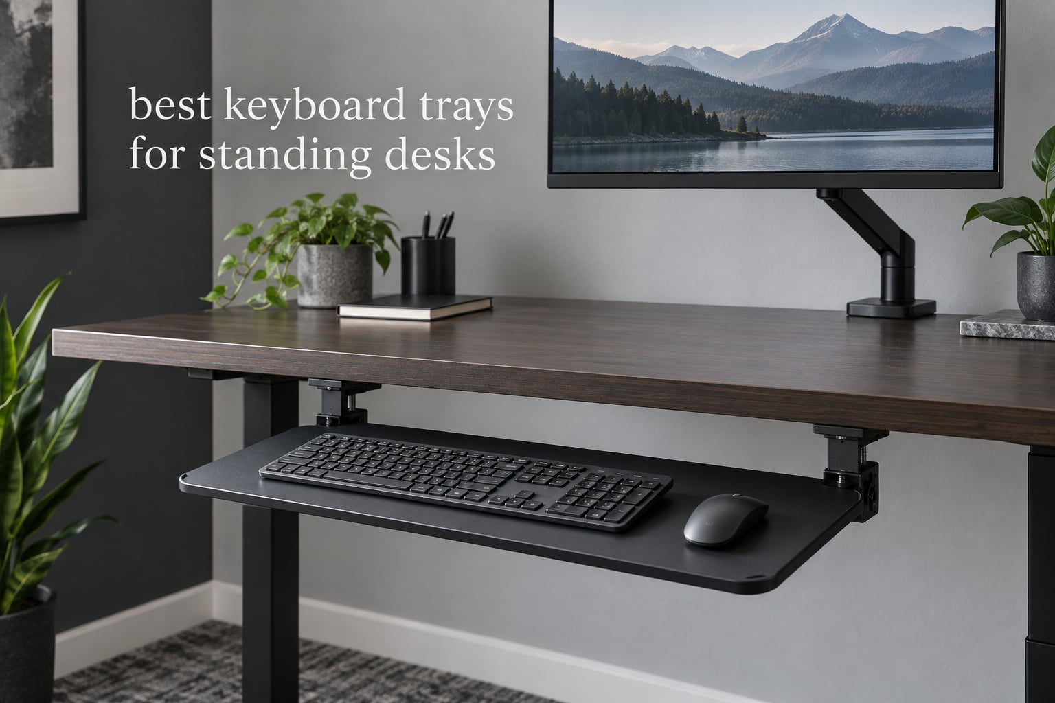 best keyboard trays for standing desks