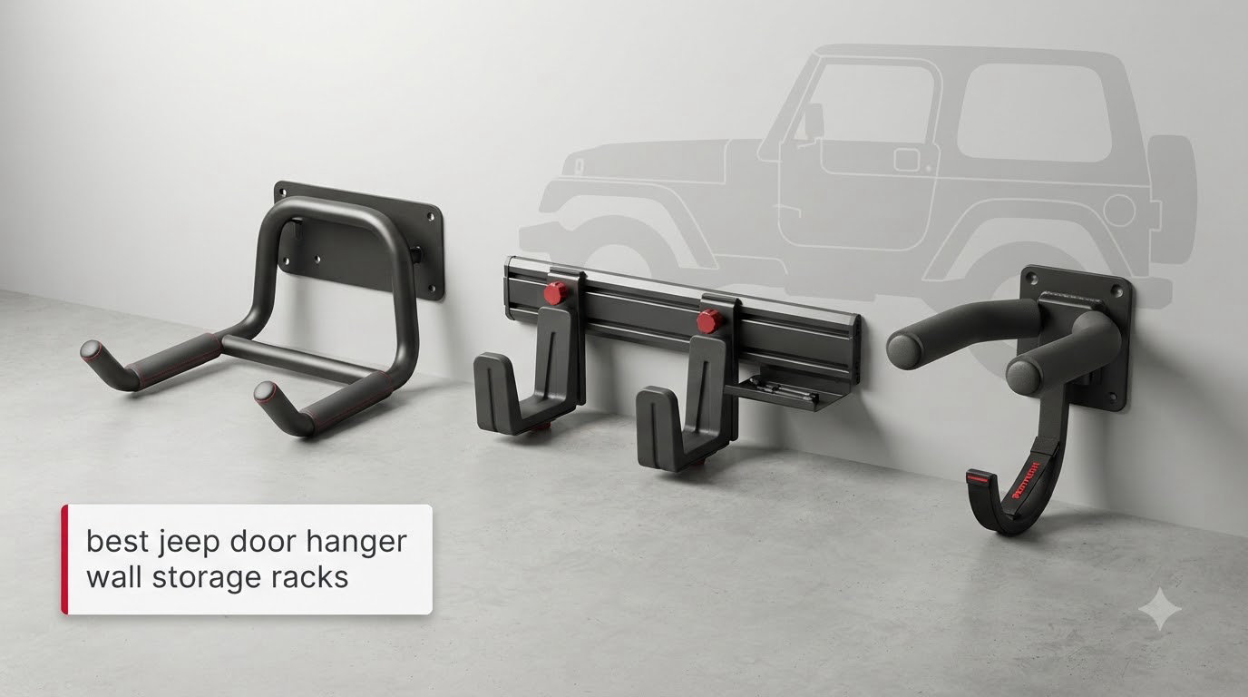 best jeep door hanger wall storage racks