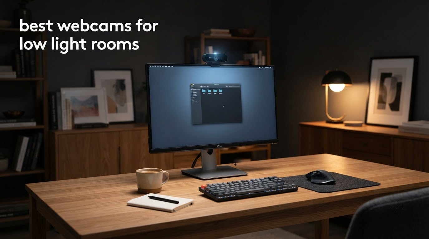 best webcams for low light rooms
