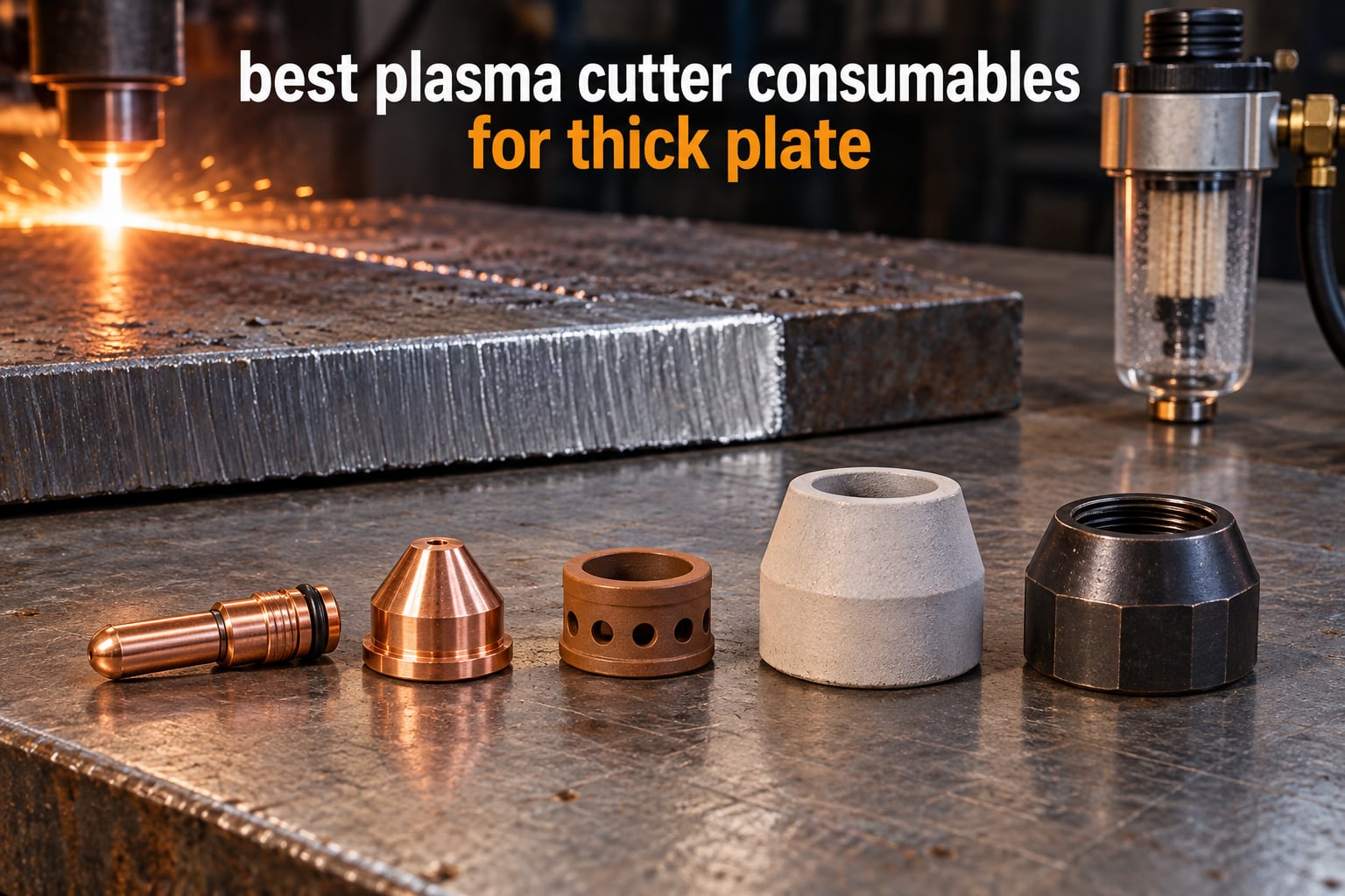 best plasma cutter consumables for thick plate