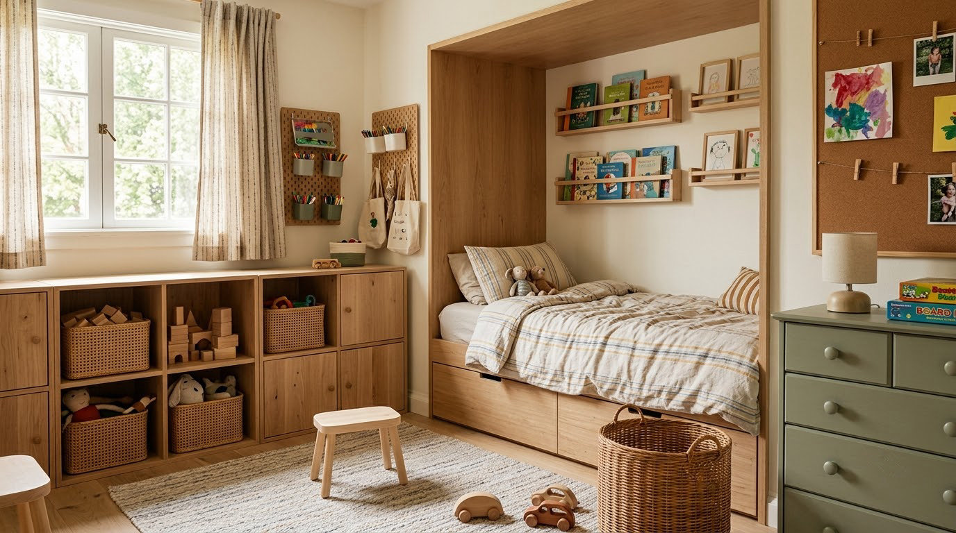 20 kids room storage ideas for small rooms