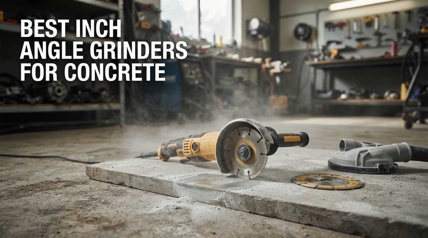 best 7 inch angle grinders for concrete