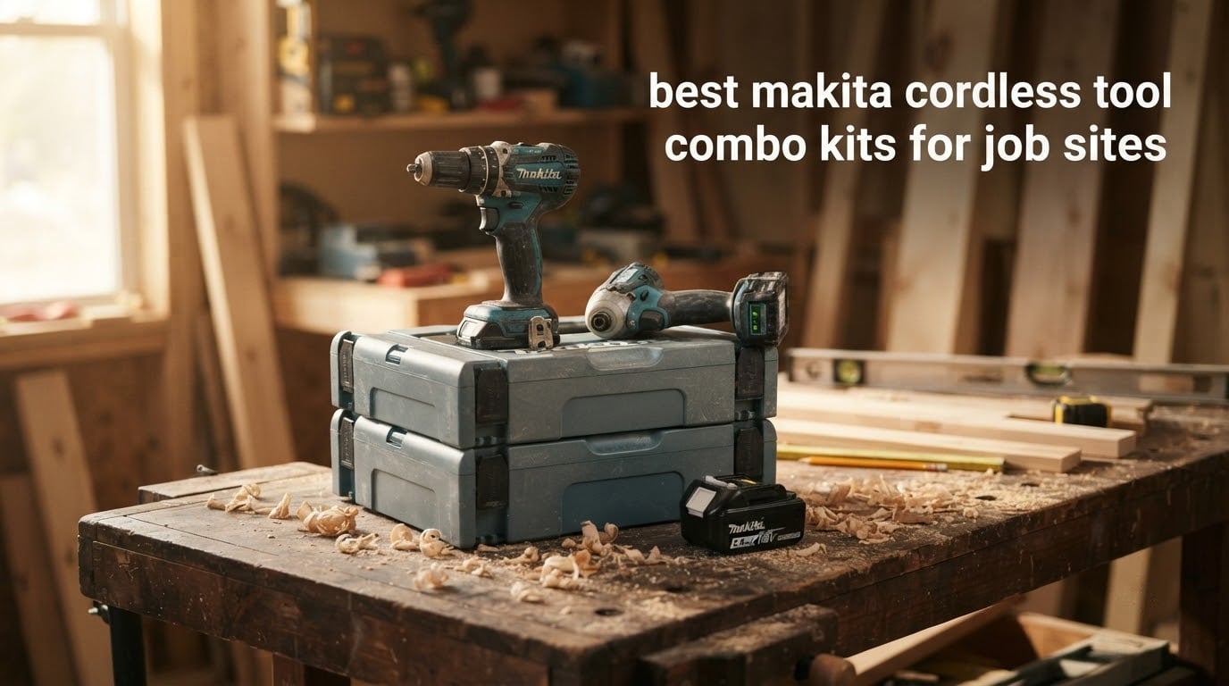 best makita cordless tool combo kits for job sites