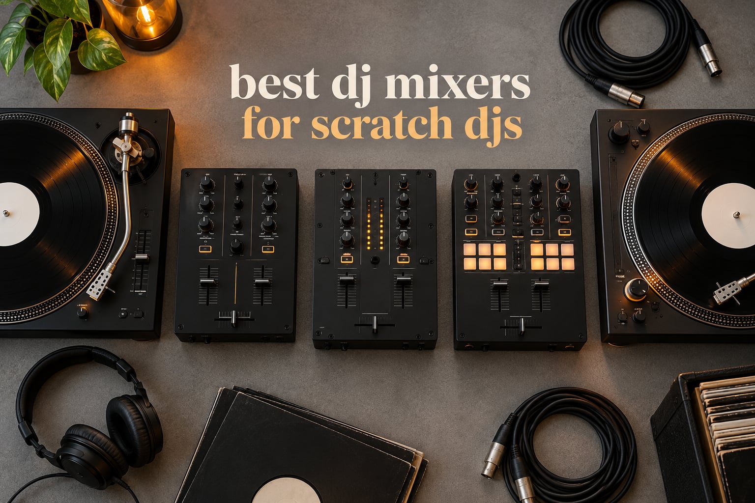 best dj mixers for scratch djs