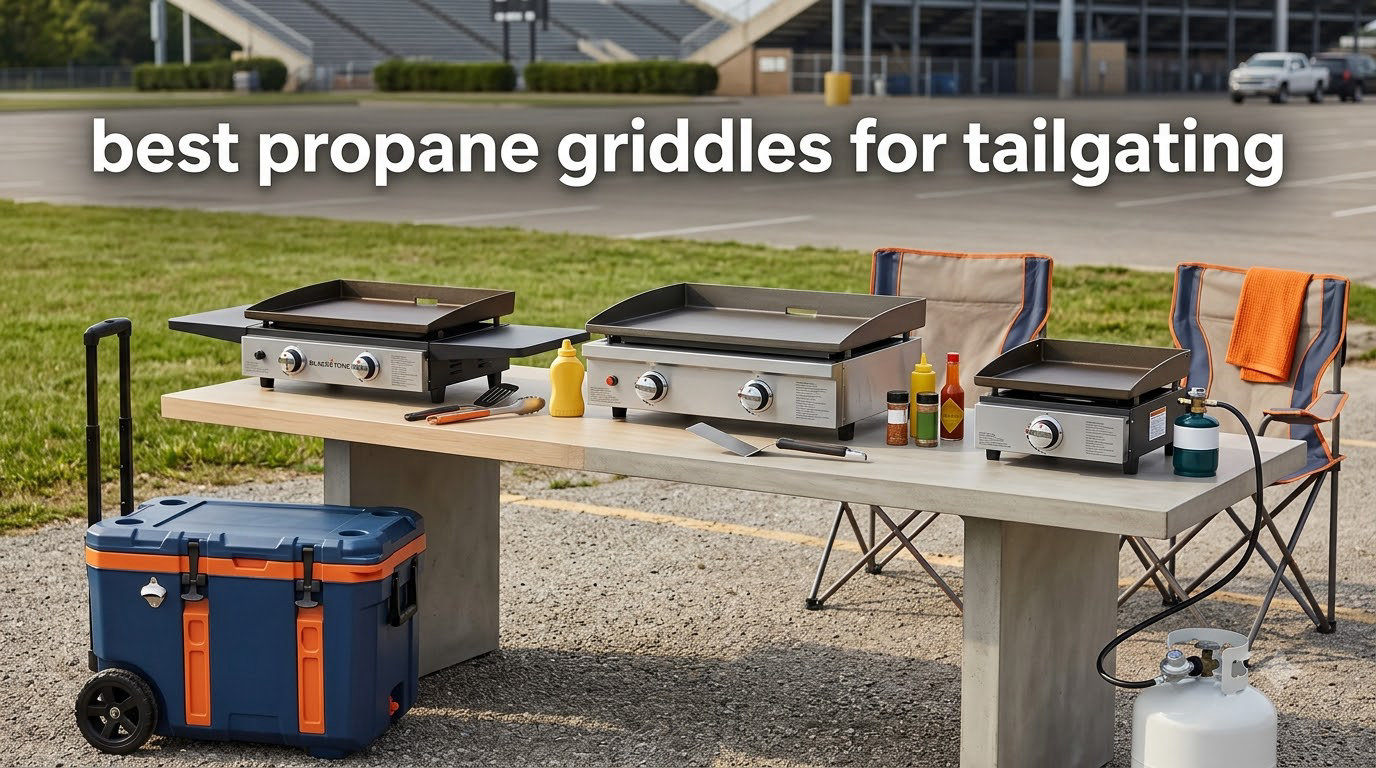 best propane griddles for tailgating