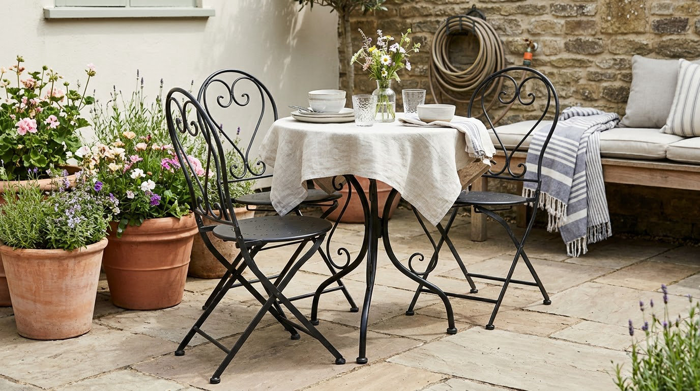 how to remove rust from outdoor metal furniture
