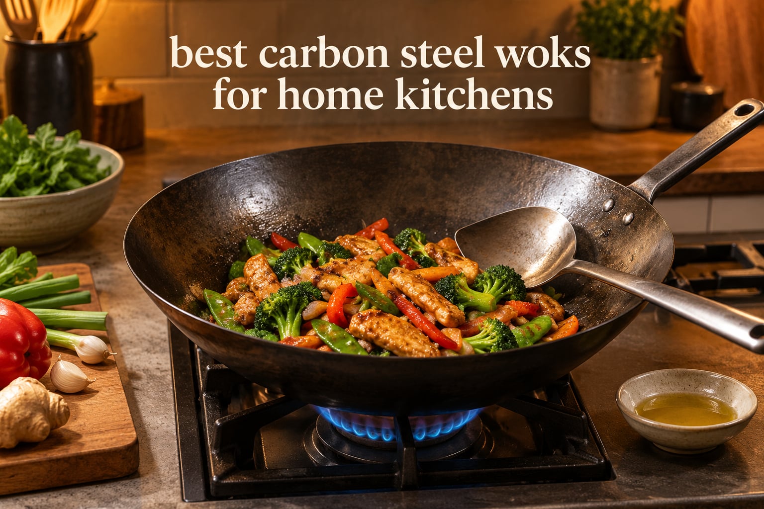 best carbon steel woks for home kitchens