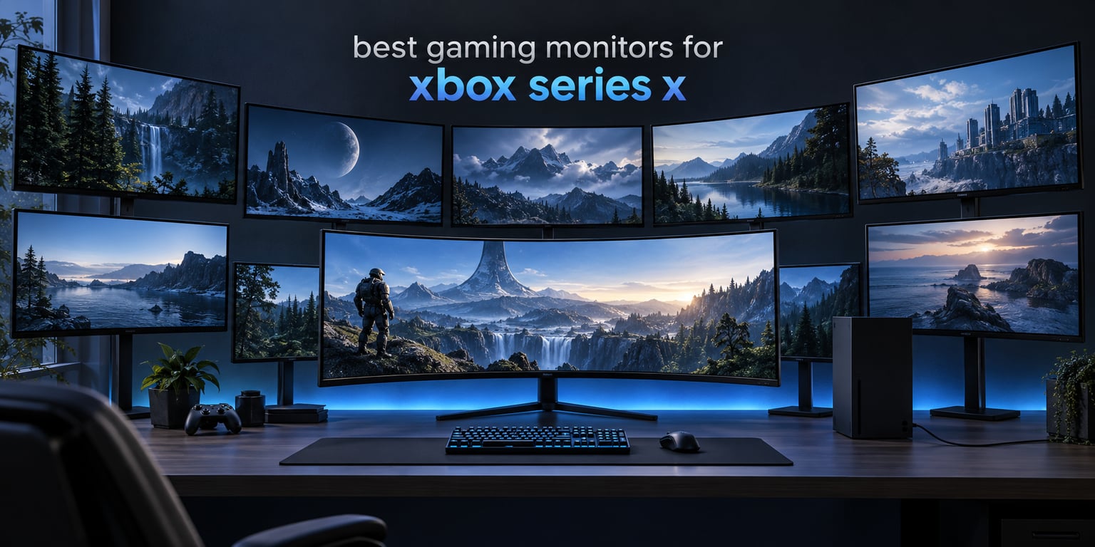 best gaming monitors for xbox series x