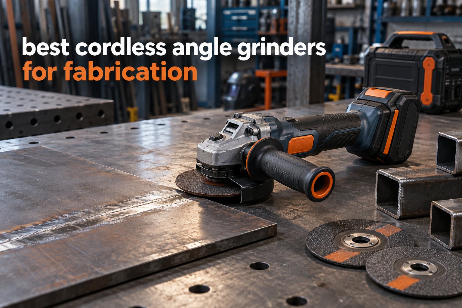best cordless angle grinders for fabrication
