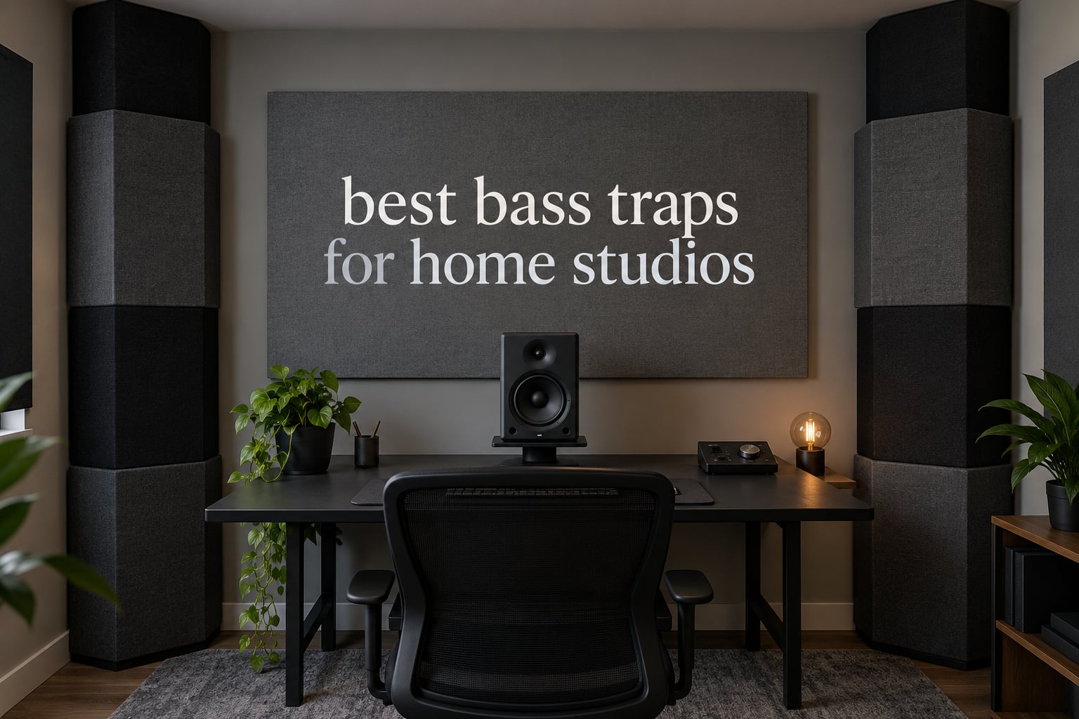 best bass traps for home studios