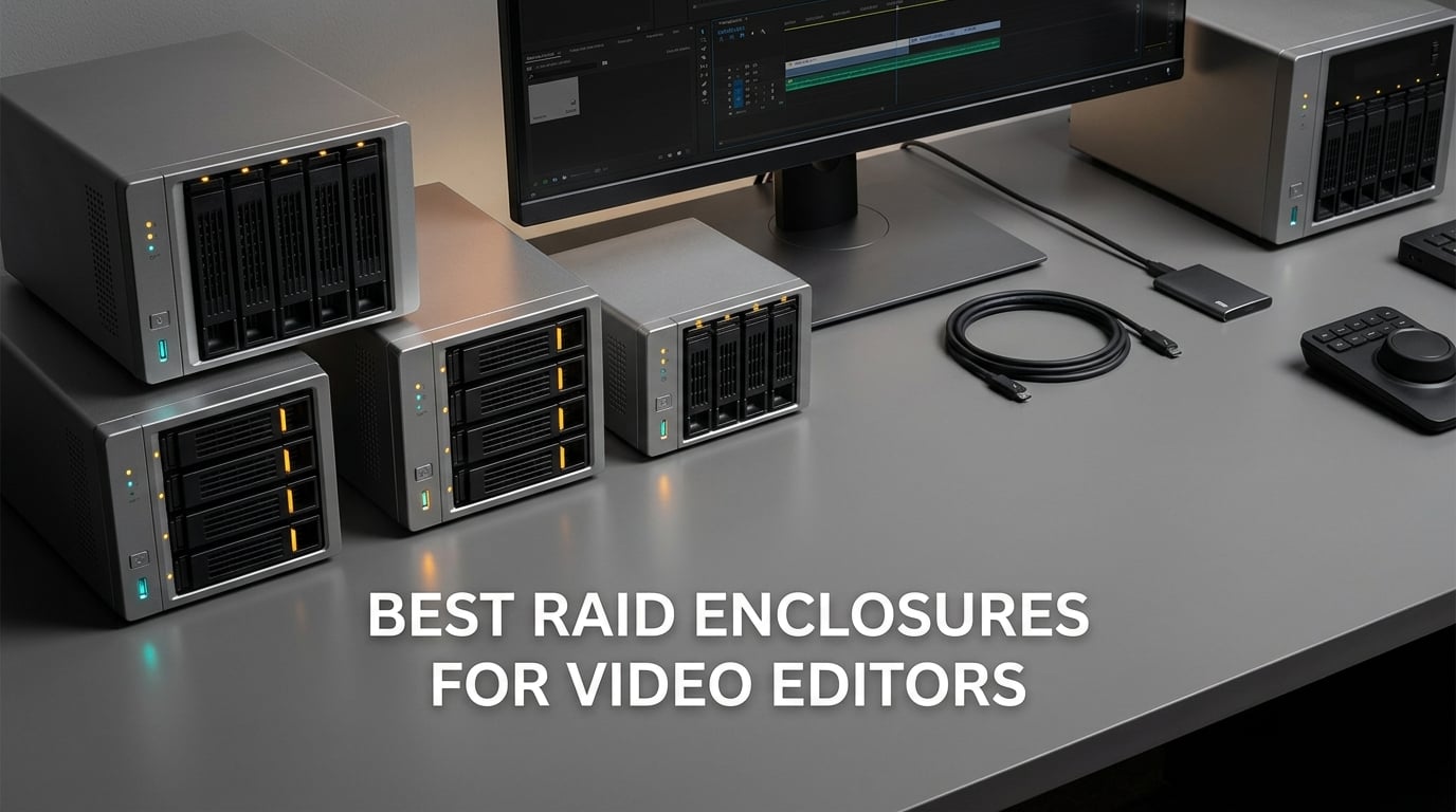 best raid enclosures for video editors