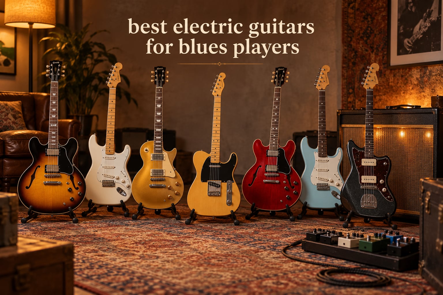 best electric guitars for blues players