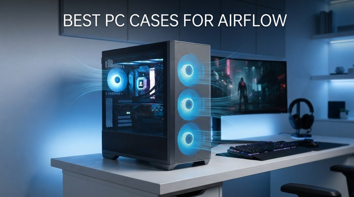 best pc cases for airflow