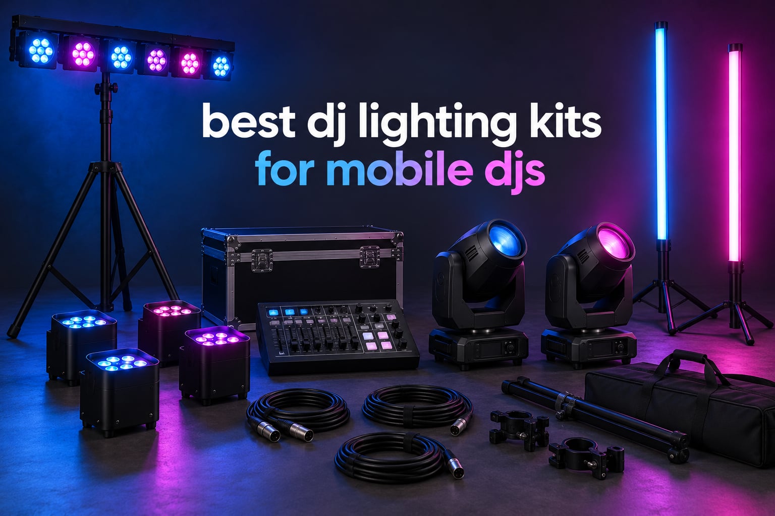 best dj lighting kits for mobile djs