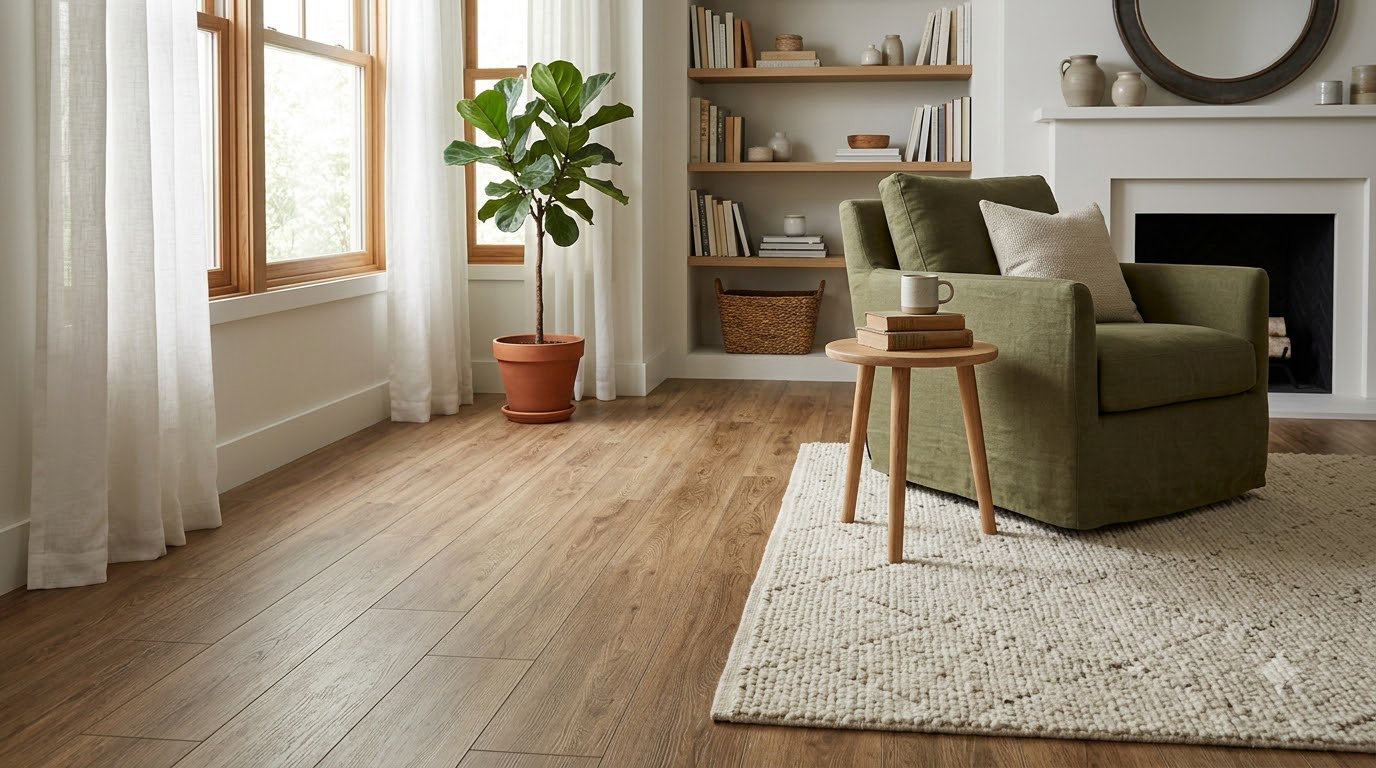 how to repair loose vinyl plank flooring