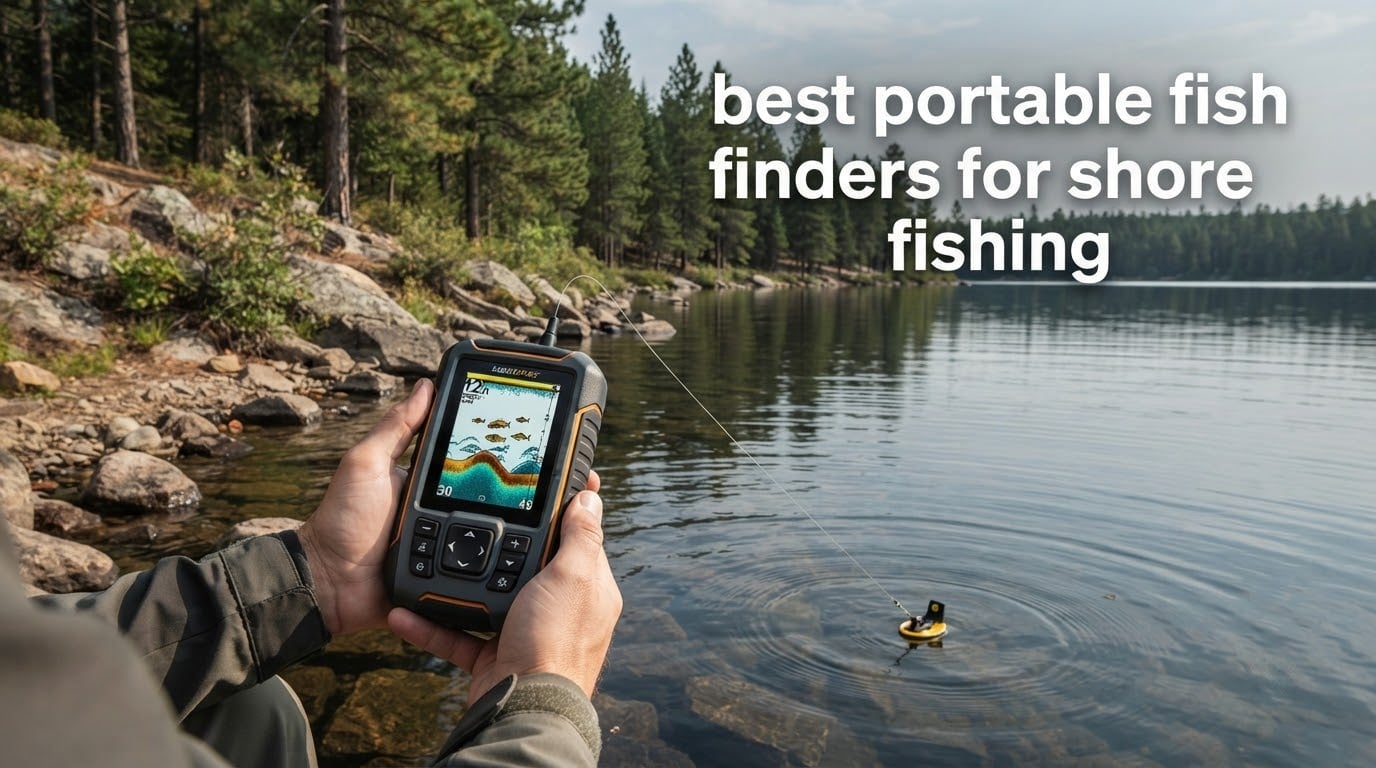 best portable fish finders for shore fishing