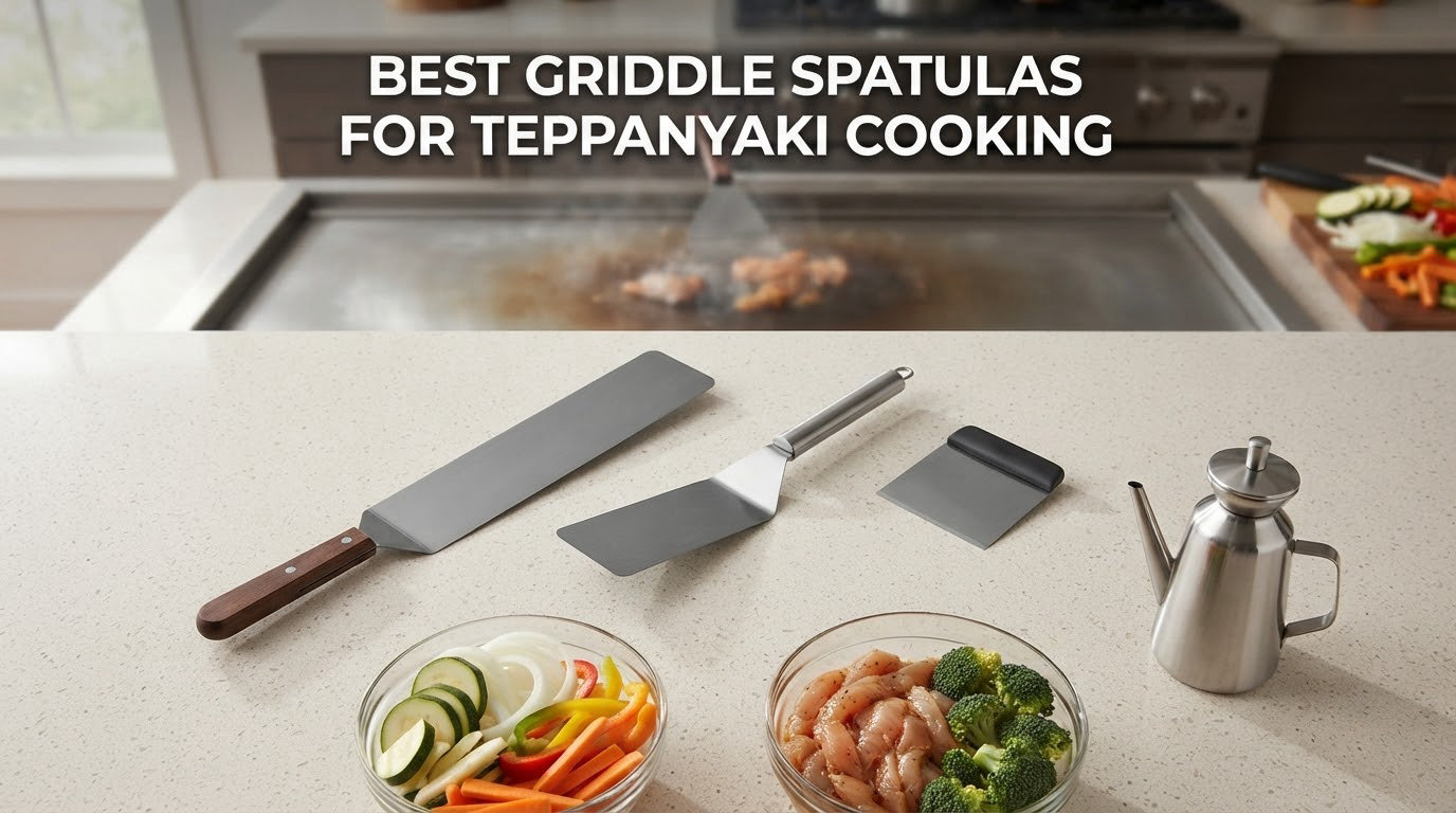 best griddle spatulas for teppanyaki cooking