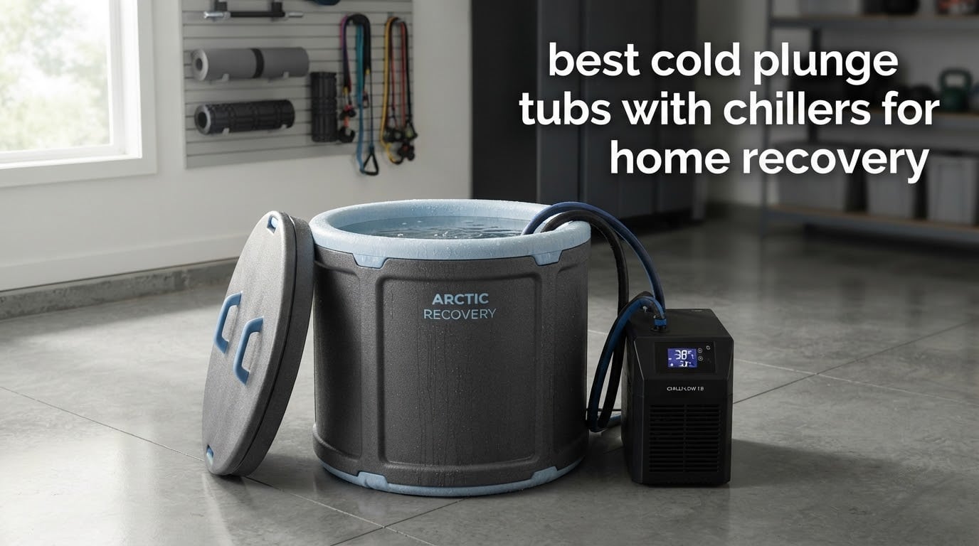 best cold plunge tubs with chillers for home recovery