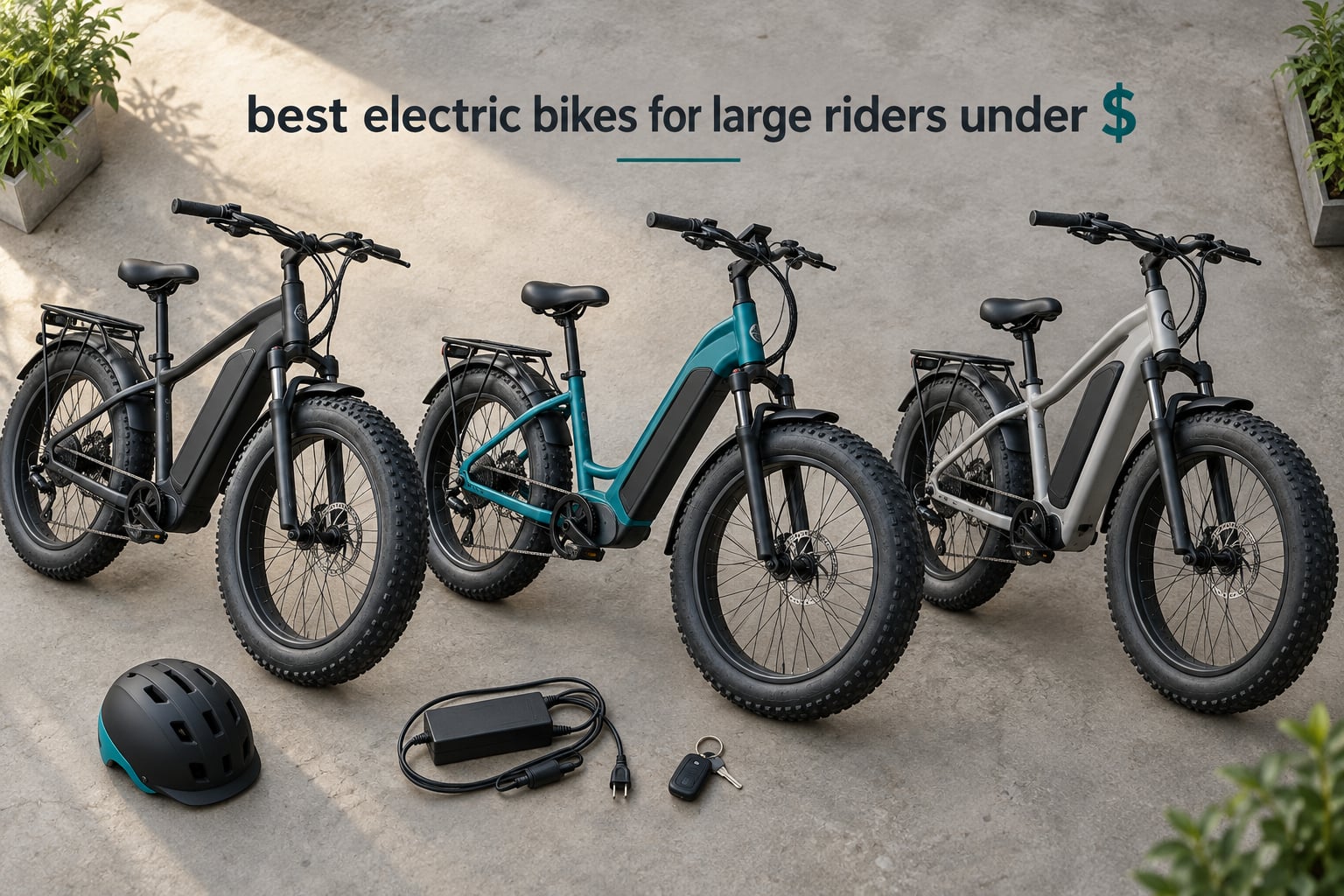 best electric bikes for large riders under $