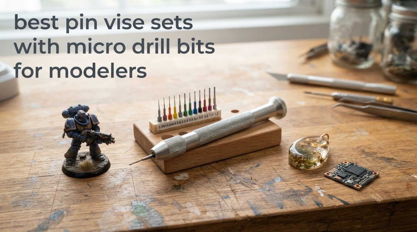 best pin vise sets with micro drill bits for modelers