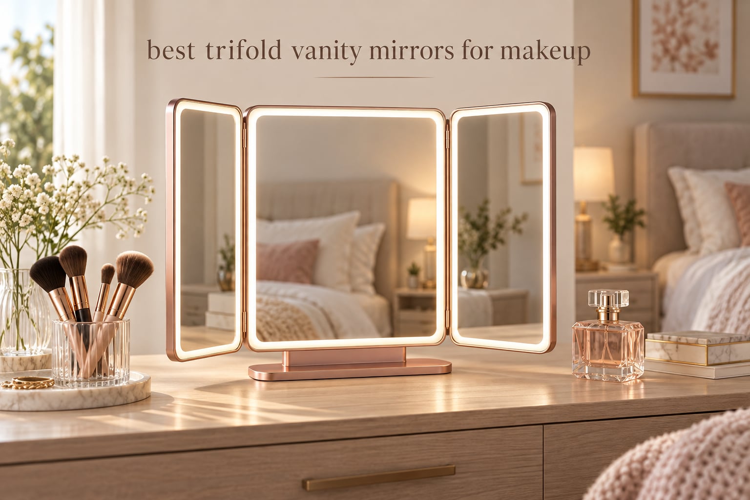 best trifold vanity mirrors for makeup