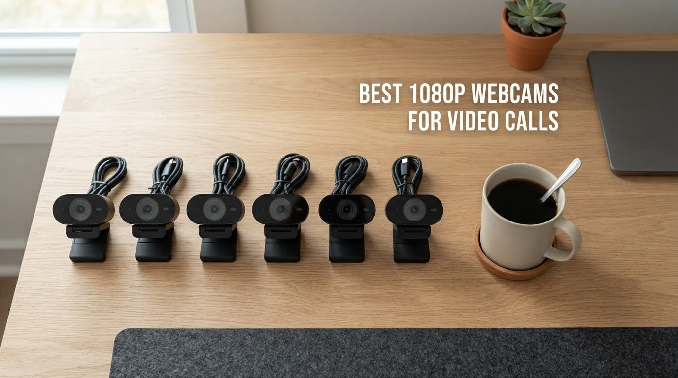 best 1080p webcams for video calls