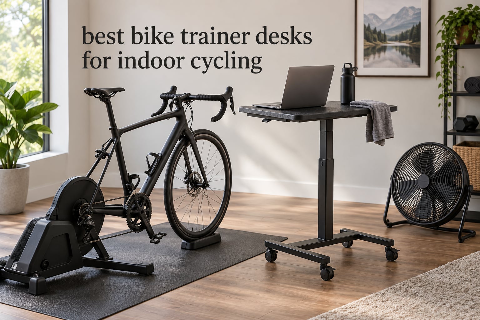 best bike trainer desks for indoor cycling