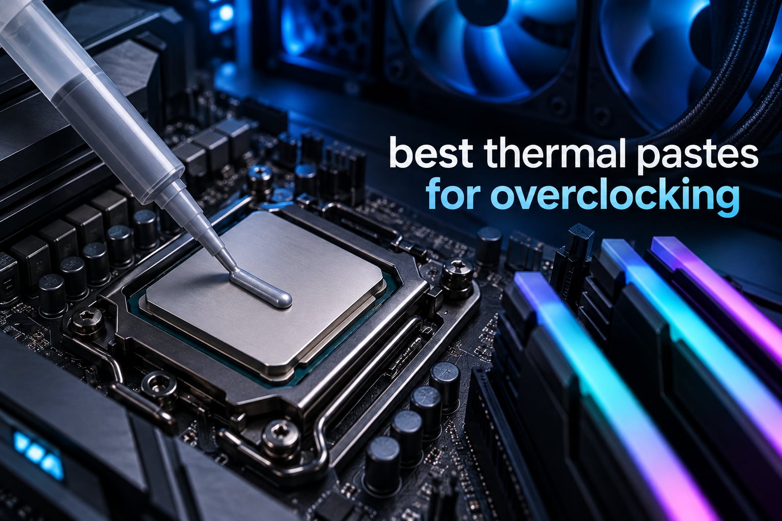 best thermal pastes for overclocking