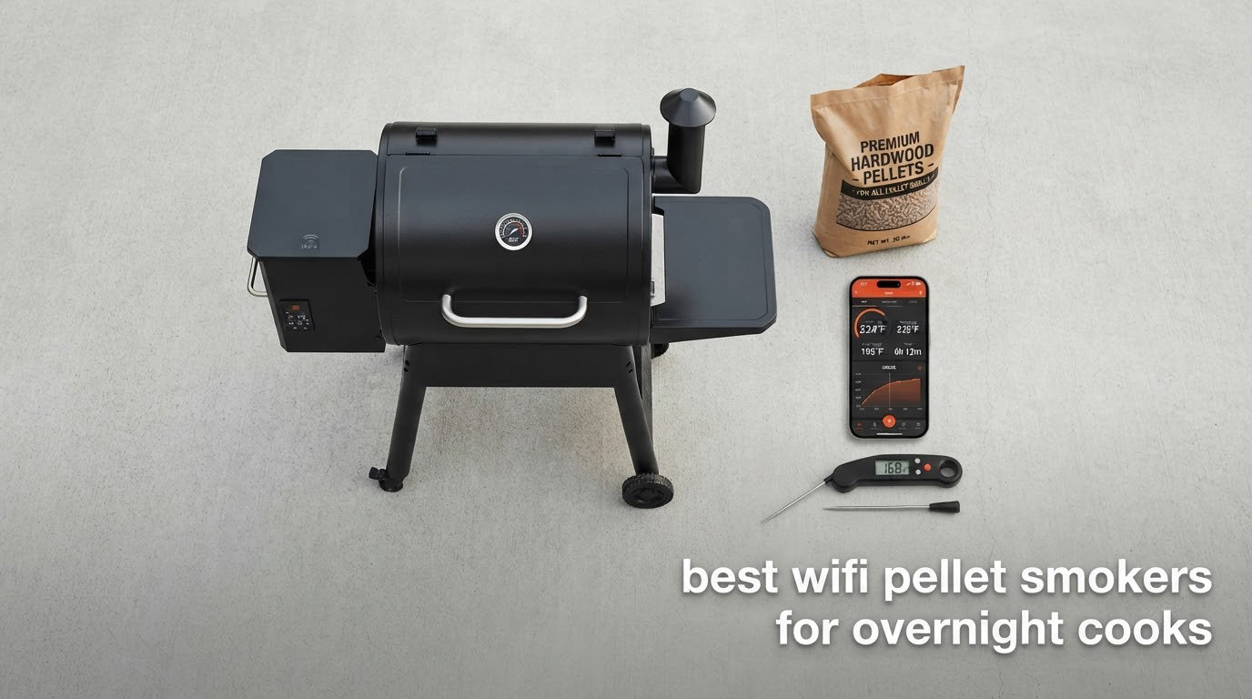 best wifi pellet smokers for overnight cooks