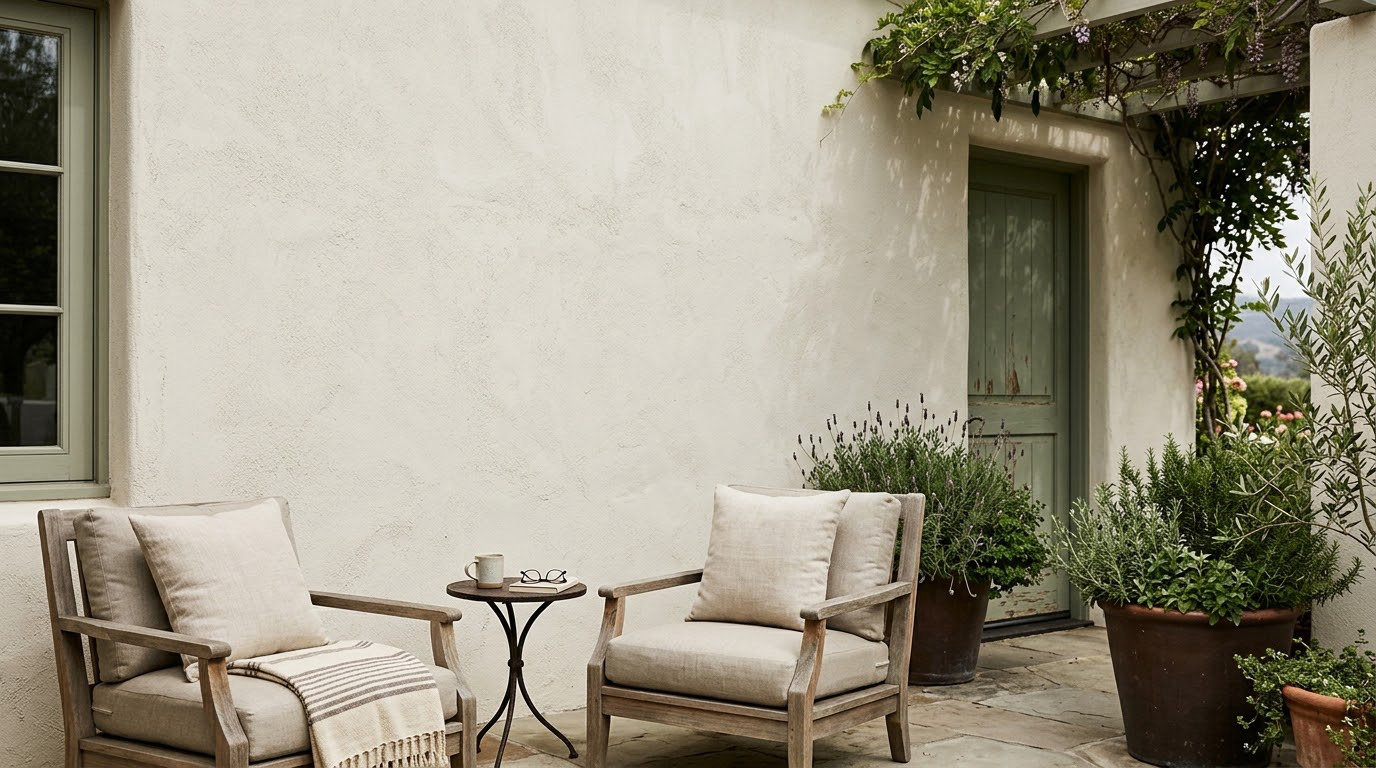 how to paint stucco exterior walls