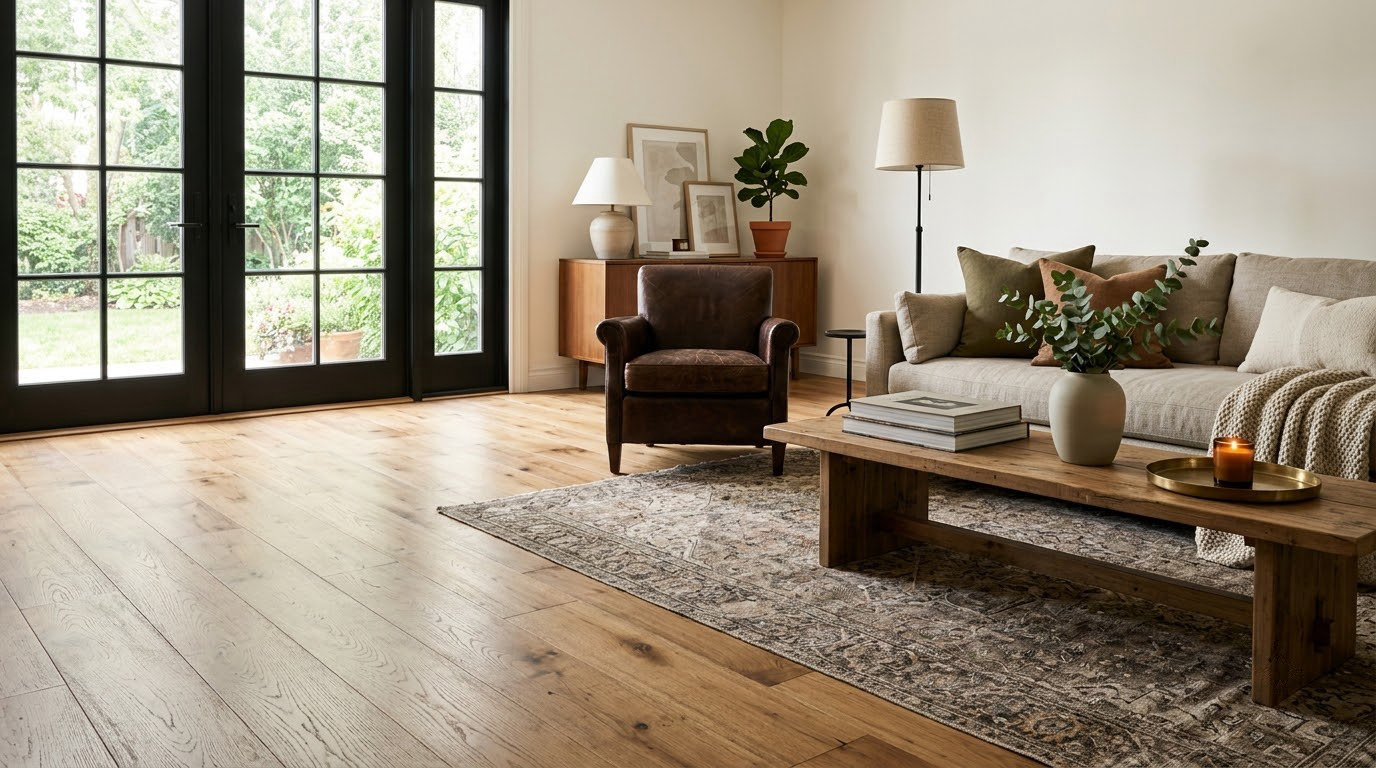how to repair a scratched hardwood floor
