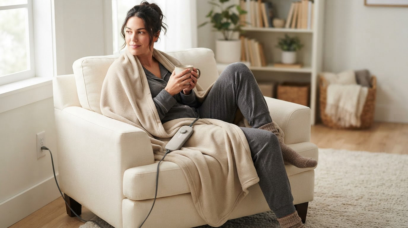 Best Amazon Prime Big Deal Days Heated Blanket Deals
