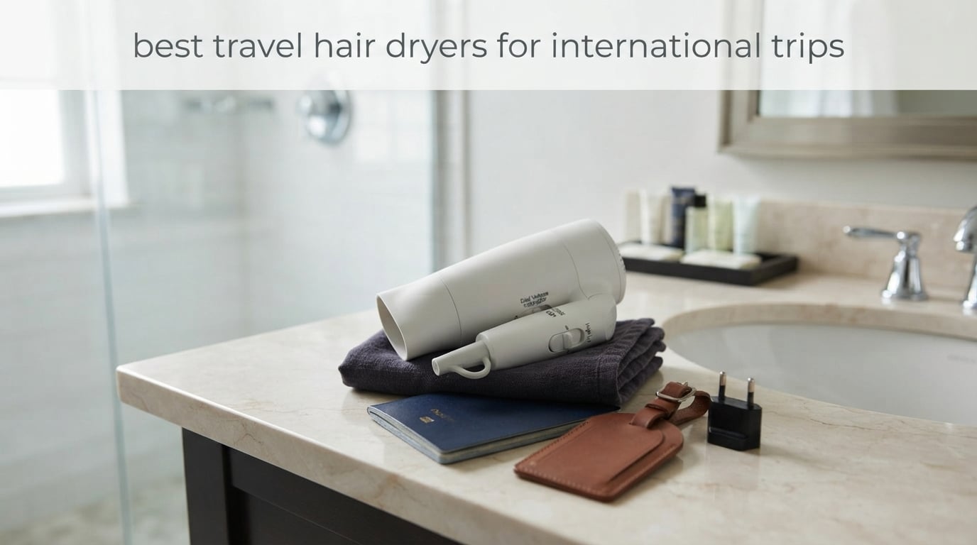 best travel hair dryers for international trips