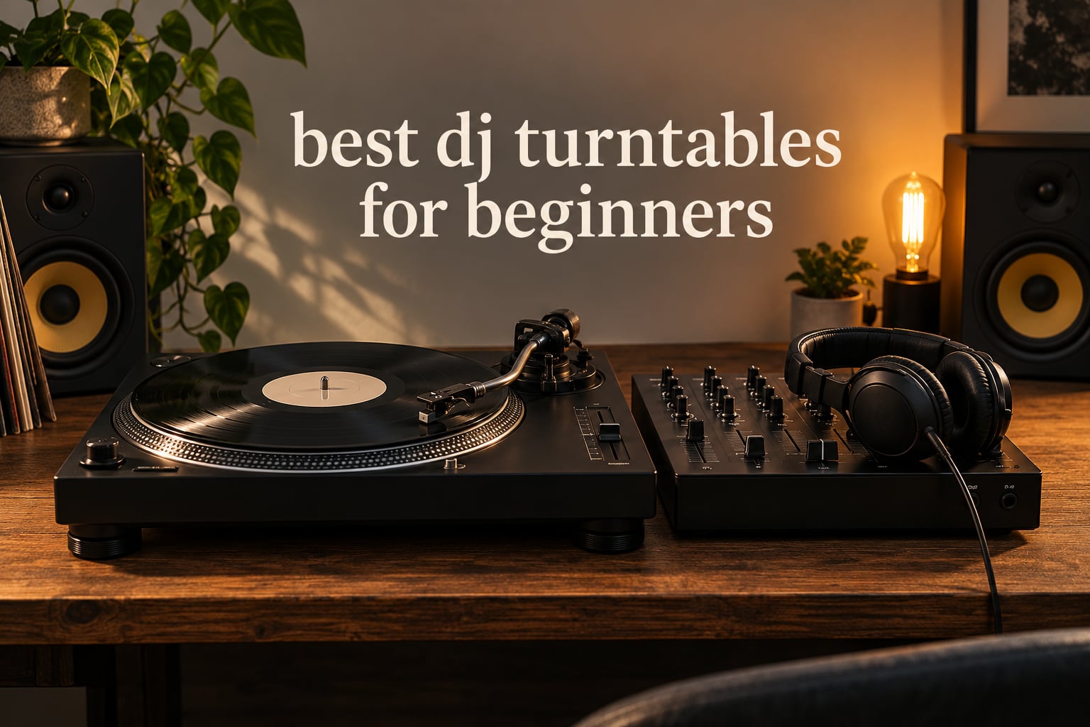 best dj turntables for beginners