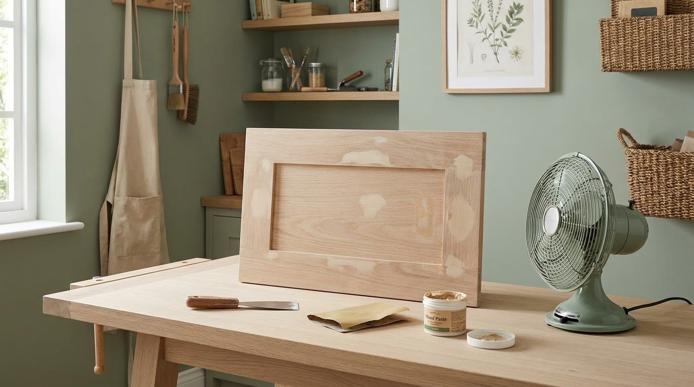 how long does it take for wood filler to dry