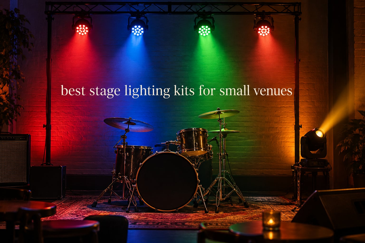 best stage lighting kits for small venues