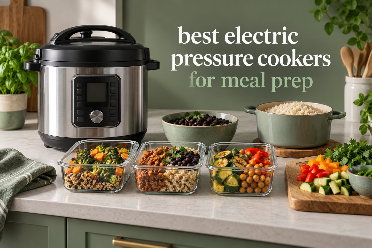 best electric pressure cookers for meal prep