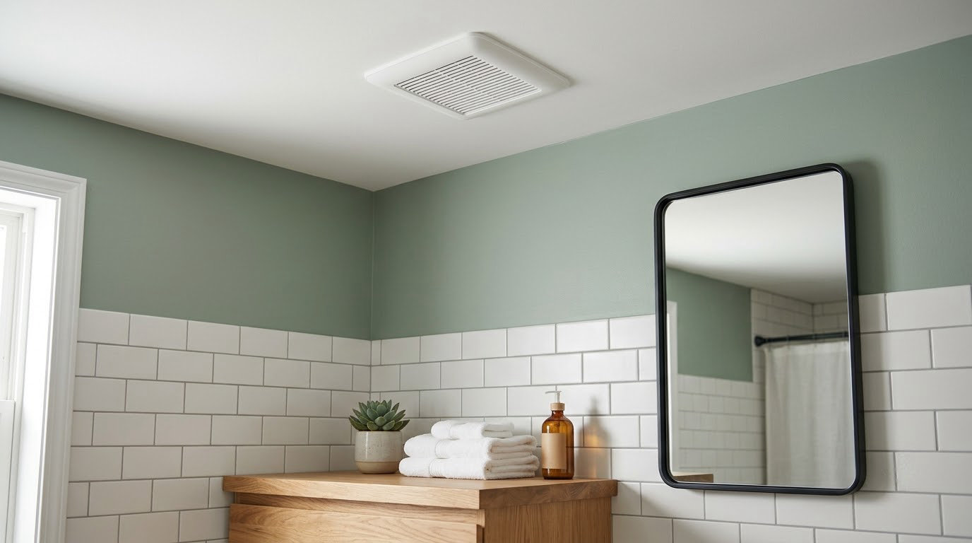 how to replace a bathroom exhaust fan motor