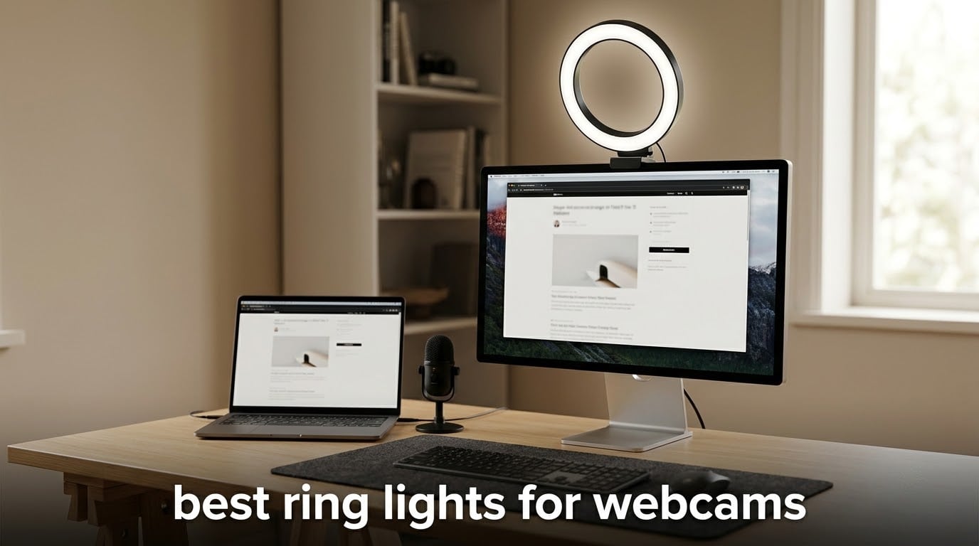 best ring lights for webcams
