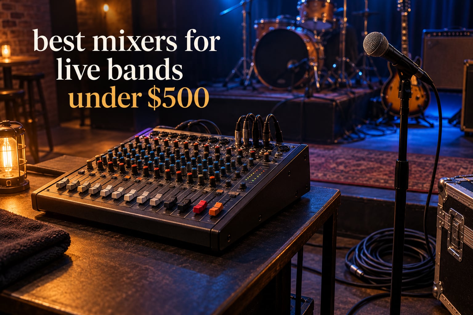 best mixers for live bands under $500