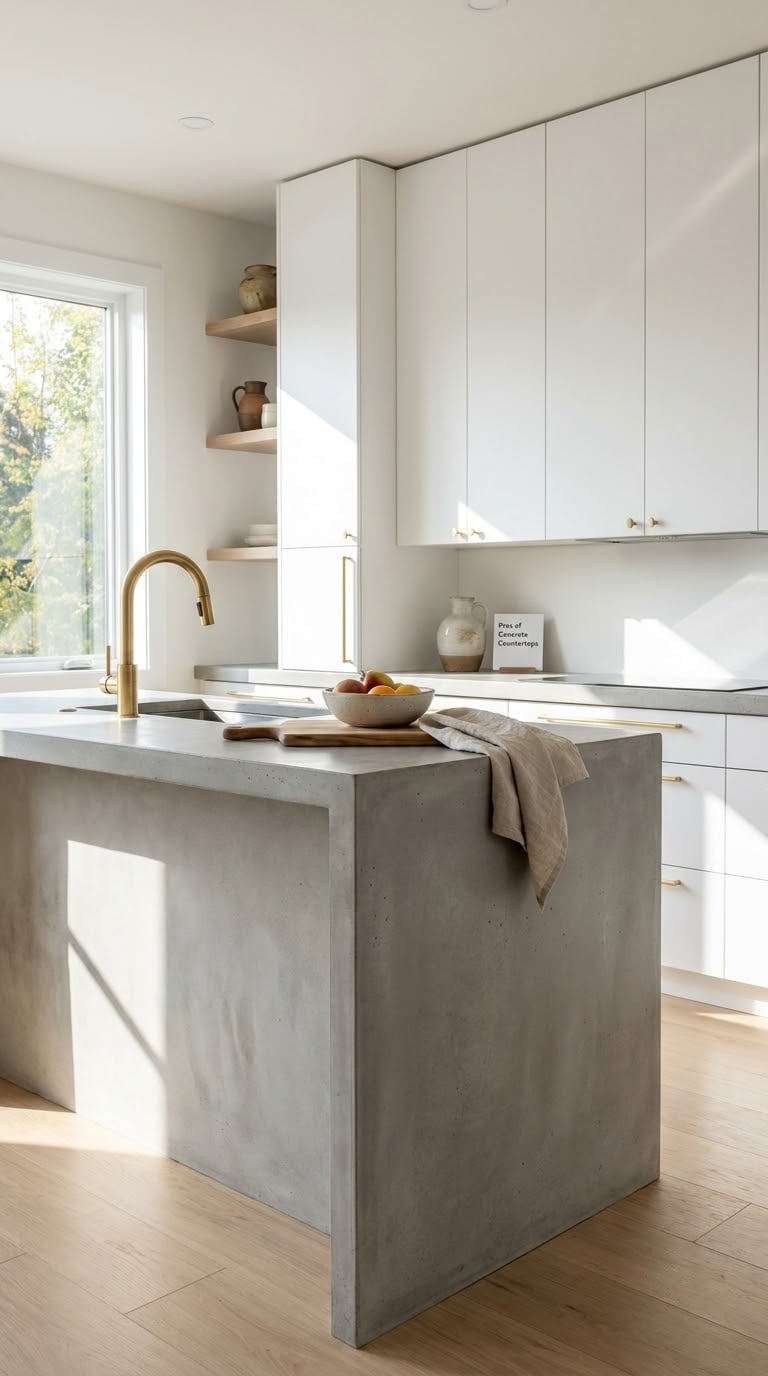 Pros of Concrete Countertops