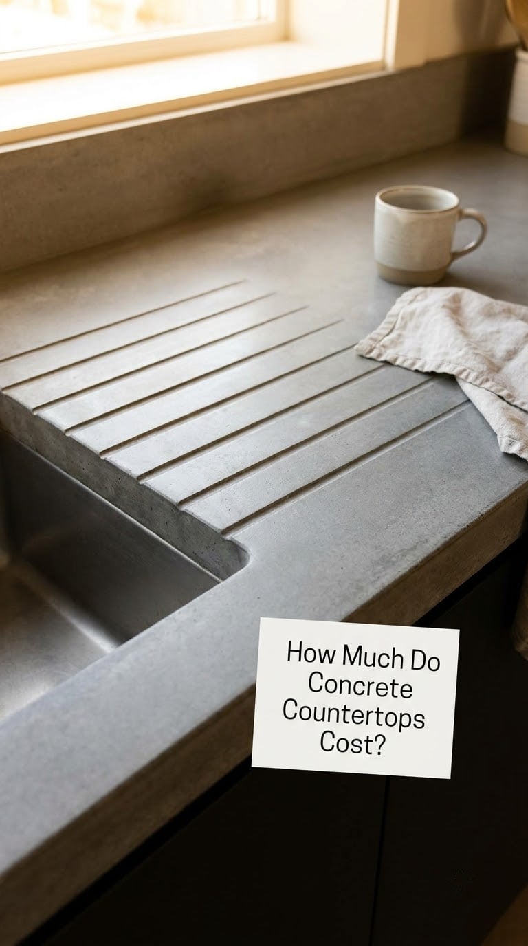 How Much Do Concrete Countertops Cost?