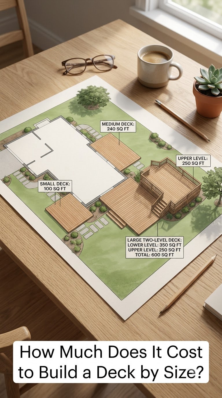 How Much Does It Cost to Build a Deck by Size?