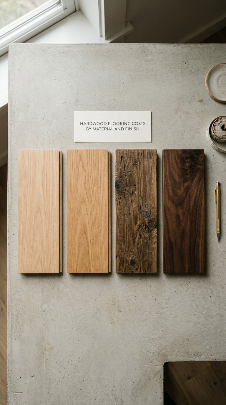 Hardwood Flooring Costs by Material and Finish