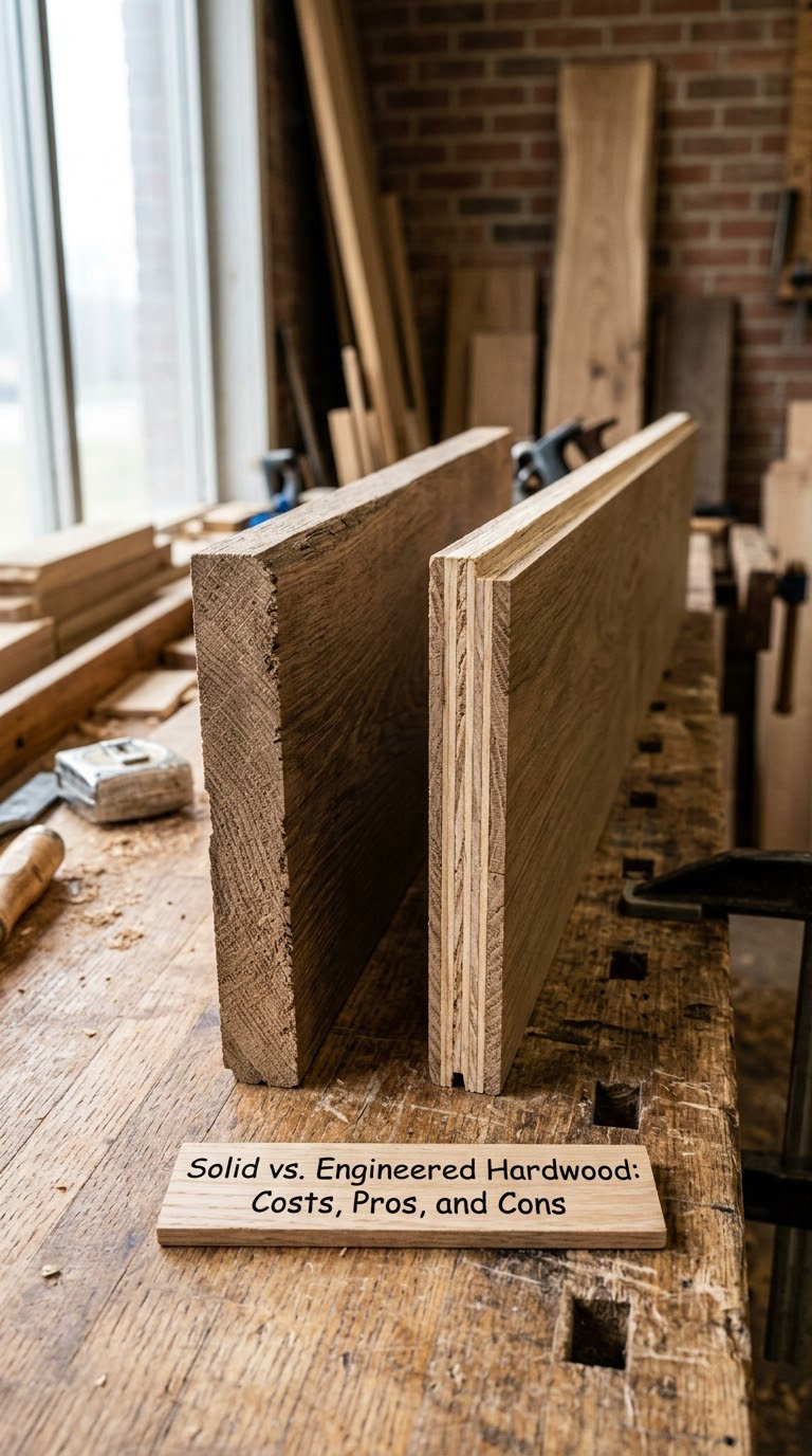 Solid vs. Engineered Hardwood: Costs, Pros, and Cons